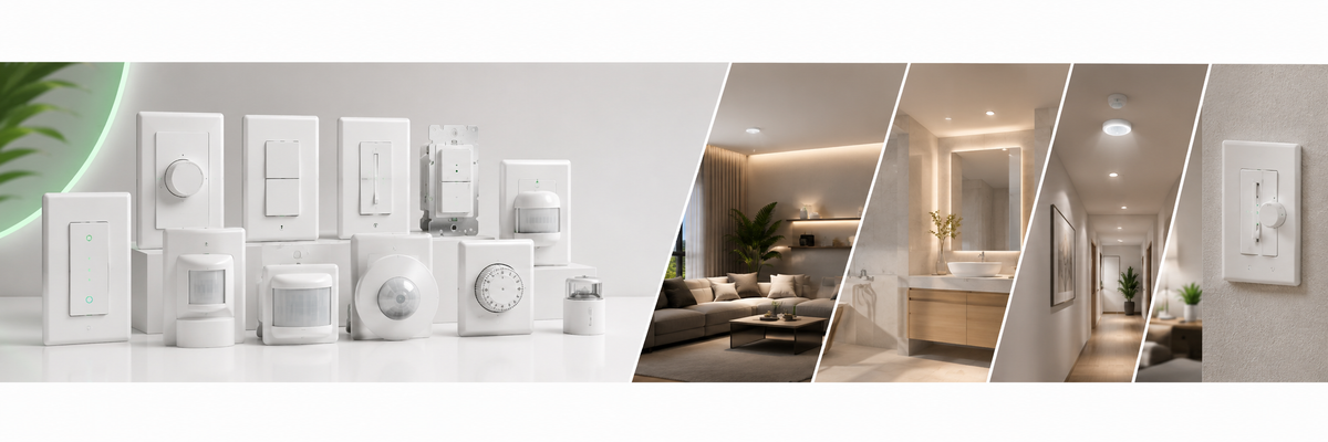 Dimmers, Timers & Sensors