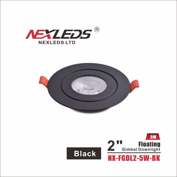 NEXLEDS Floating Gimbal Downlight 5CCT