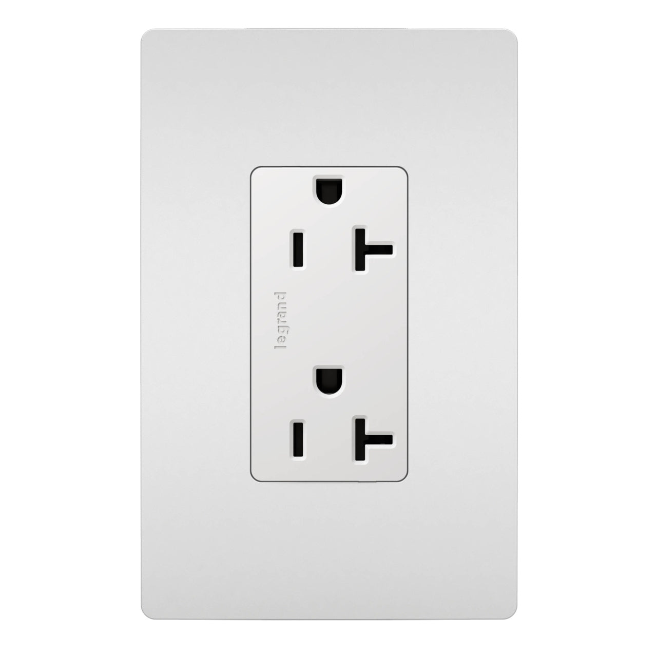 Legrand 885TR20SW radiant® 20A 125V Tamper-Resistant Outlet, White