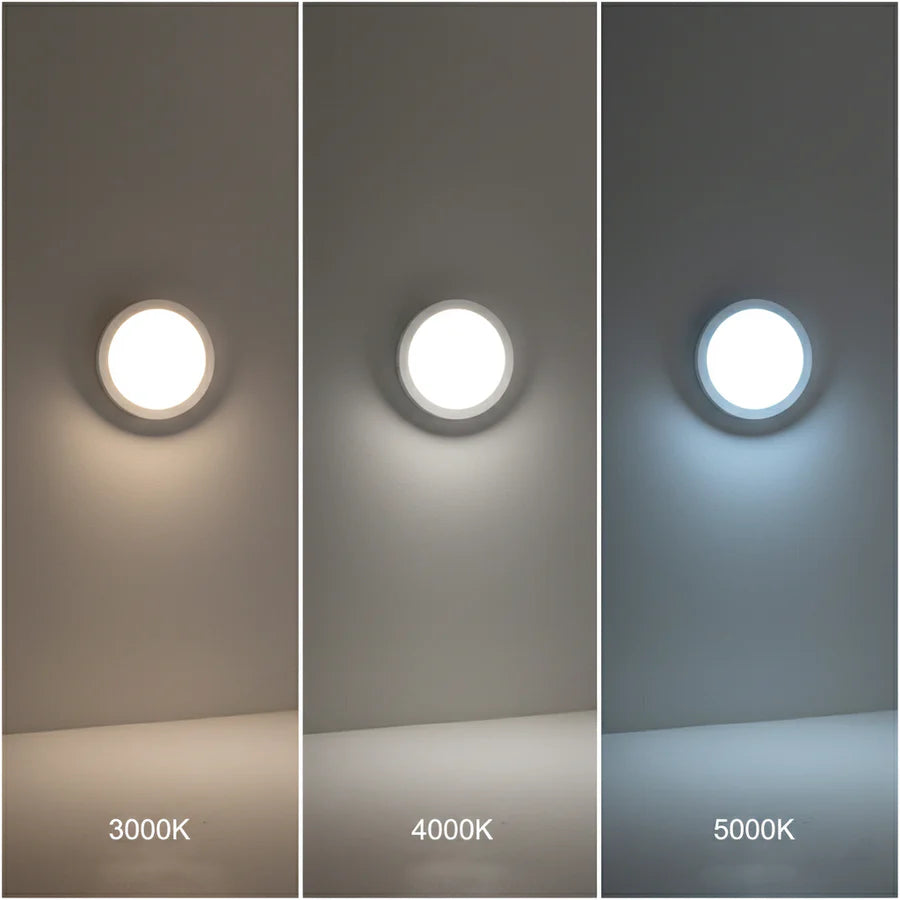 12″ Slim LED Flush Mount – 3-CCT Selectable, 24W