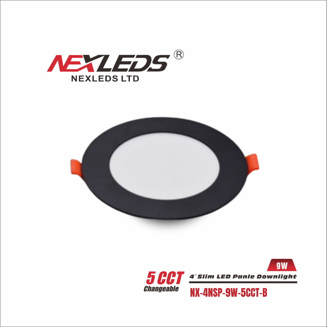 NEXLEDS 4 inch Slim LED Pot Light 9W 5CCT