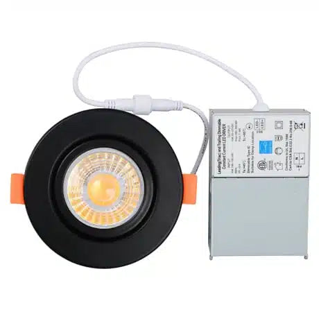 Votatec 3" LED Gimbal Recessed Light - 7W, 120V