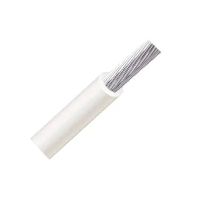 RW90 Cable, #2 AWG, STR AL, White Price Per Meter