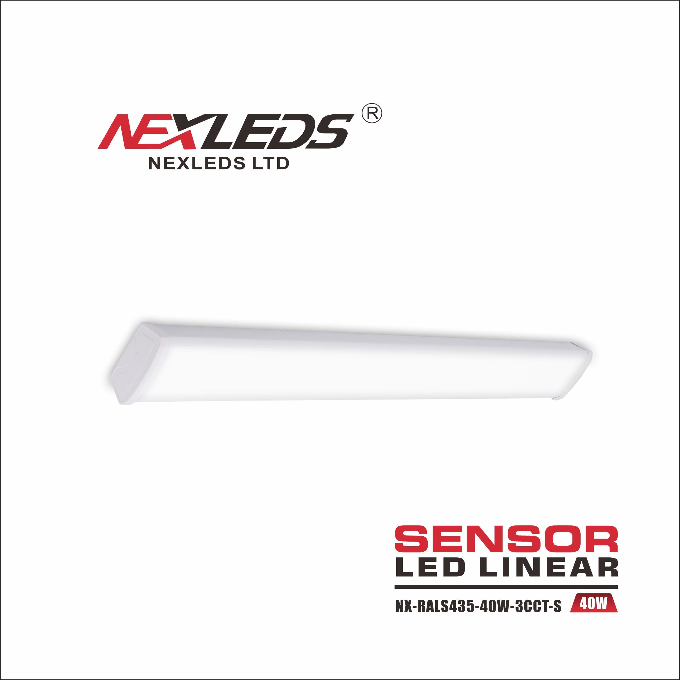 Réglette LED NEXLEDS 4 pieds