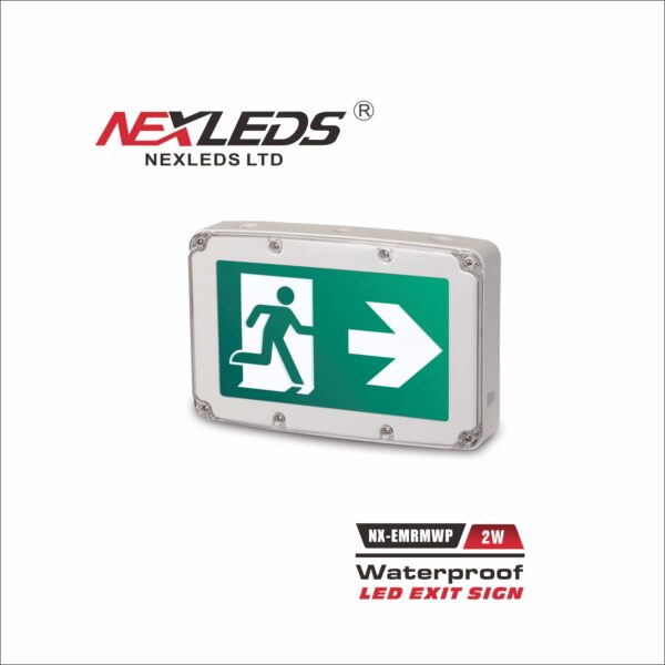 NEXLEDS NX-EMRMWP Panneau de sortie Homme qui court étanche