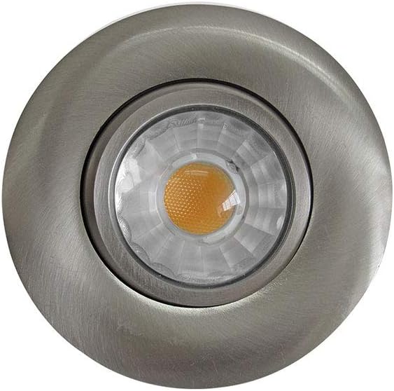 3‘’ Slim gimbal LED-Round,8w, Brushed Nickel,4000K