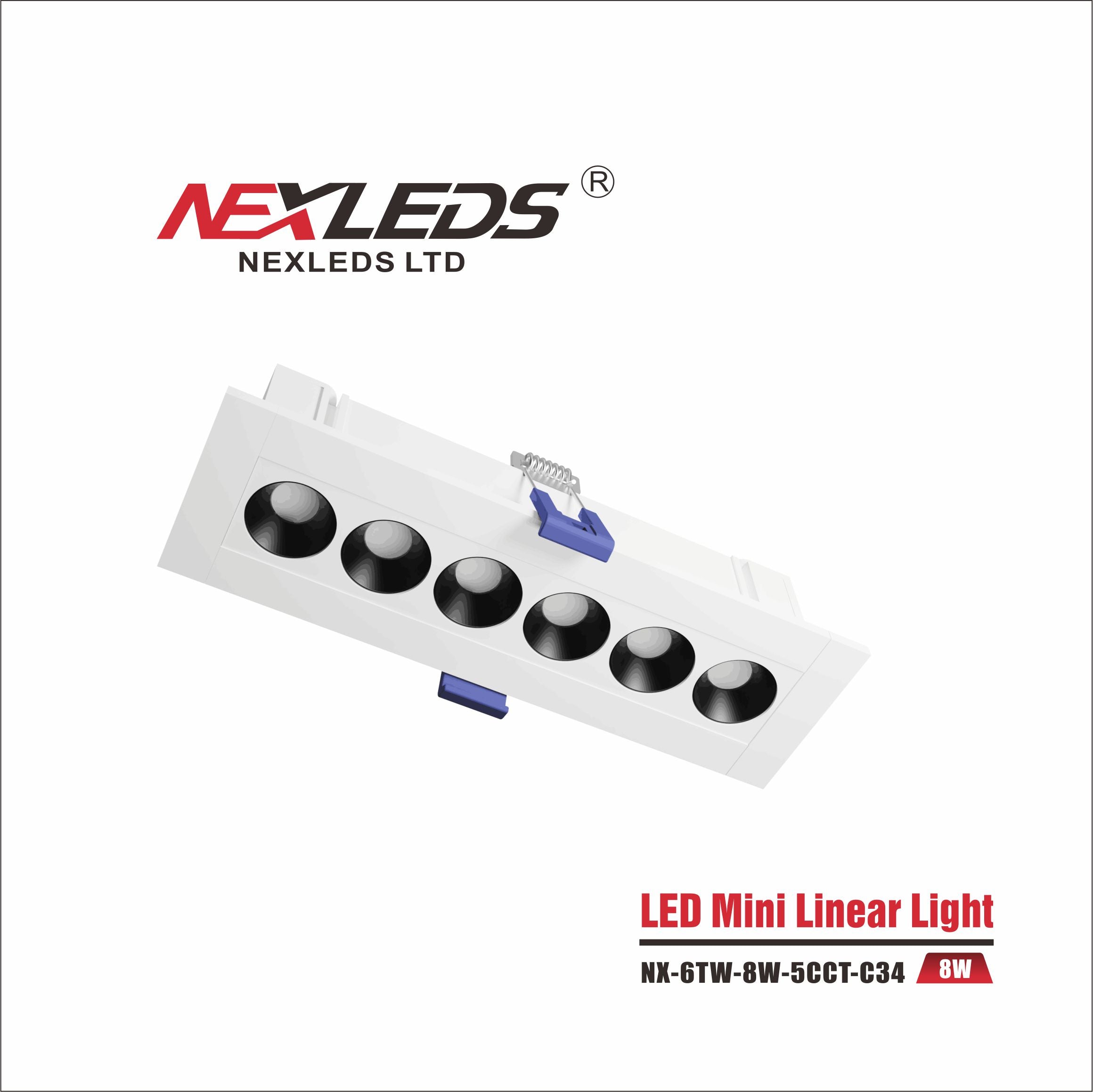 Lumière linéaire architecturale mini LED NEXLEDS