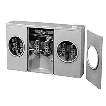 Compteur Hydel à entrée par la droite 3 positions 200 A 600 V principal 100 A par position