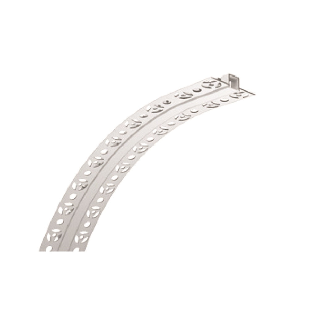 Canolight Up & down Bendable 8ft Silver Aluminum profile 5412UD with endcaps - CL-Alu-5412UD-SL (Bendable series)