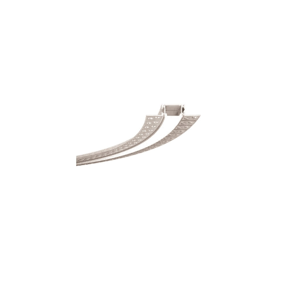 Canolight Bendable 8ft Silver aluminum profile 7030UD Up & down with 2pcs Endcaps & Silicon cover Silver - CL-Alu-7030UD-SL (Bendable series)