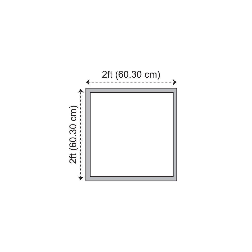 Canolight LED panel surface mounted kit 2x2 ft - CL-Sm-KIT-2x2