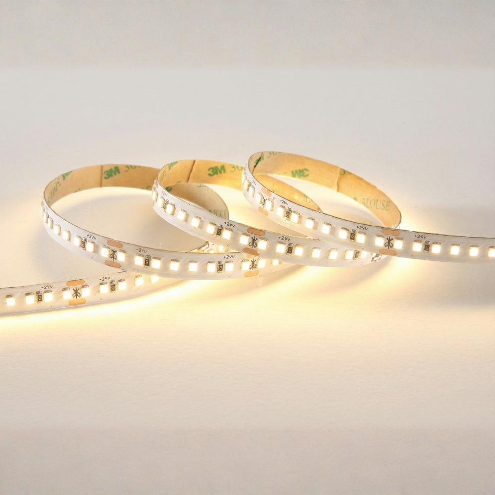 Canolight SMD Strip Light High lm 12mm PCB width 240 LED/m 21.6W/m 2592lm/m 5m/Roll IP20 3000K - CL-STHL-SMD-240-21.6-2420-3K