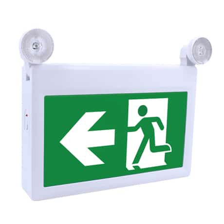 Votatec JRMECW 2-Heads 2.4W LED Combo Emergency Light
