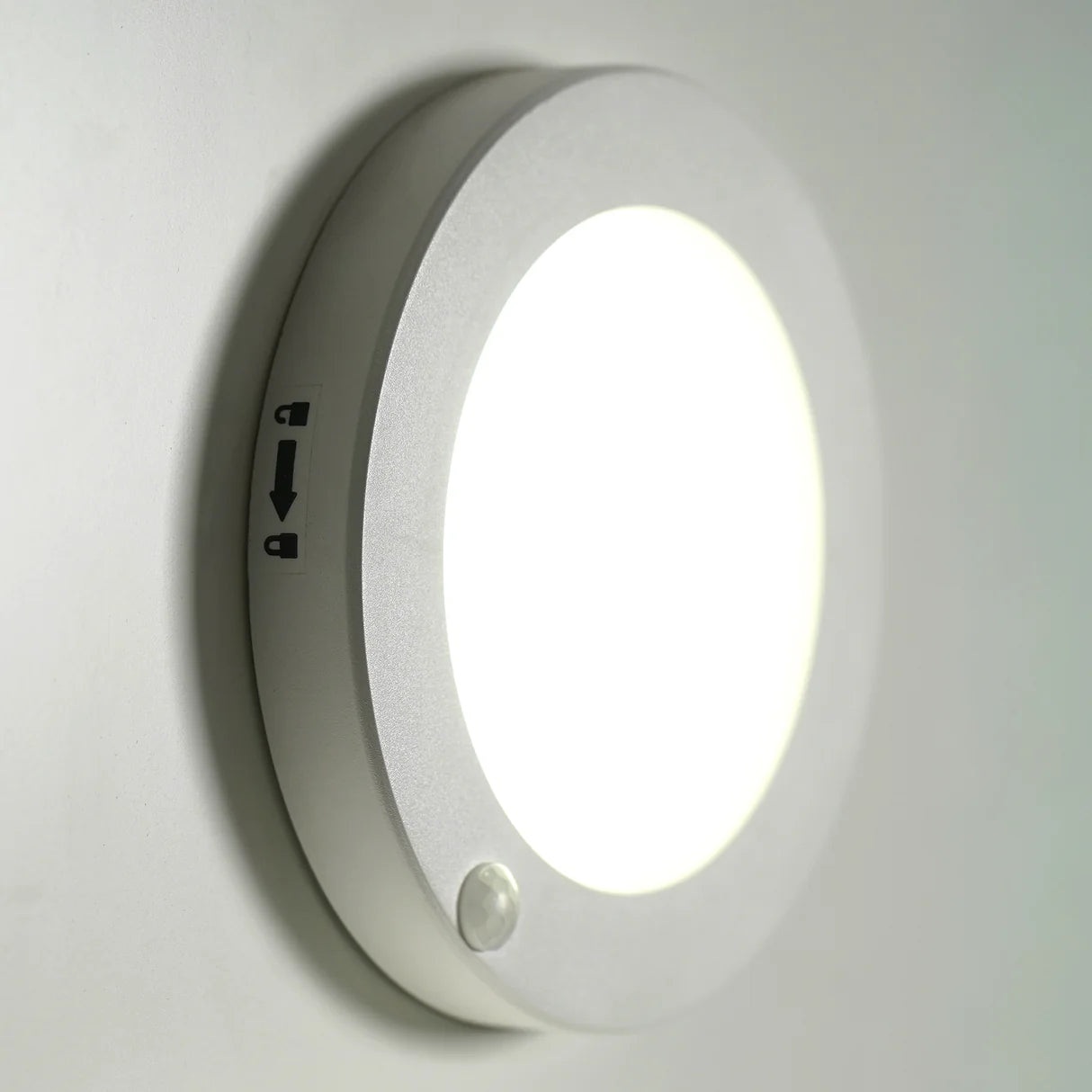 Ortech FM1-MS5-5CCT 5" Flush Mounts With PIR Motion Sensor & Adjustable CCT