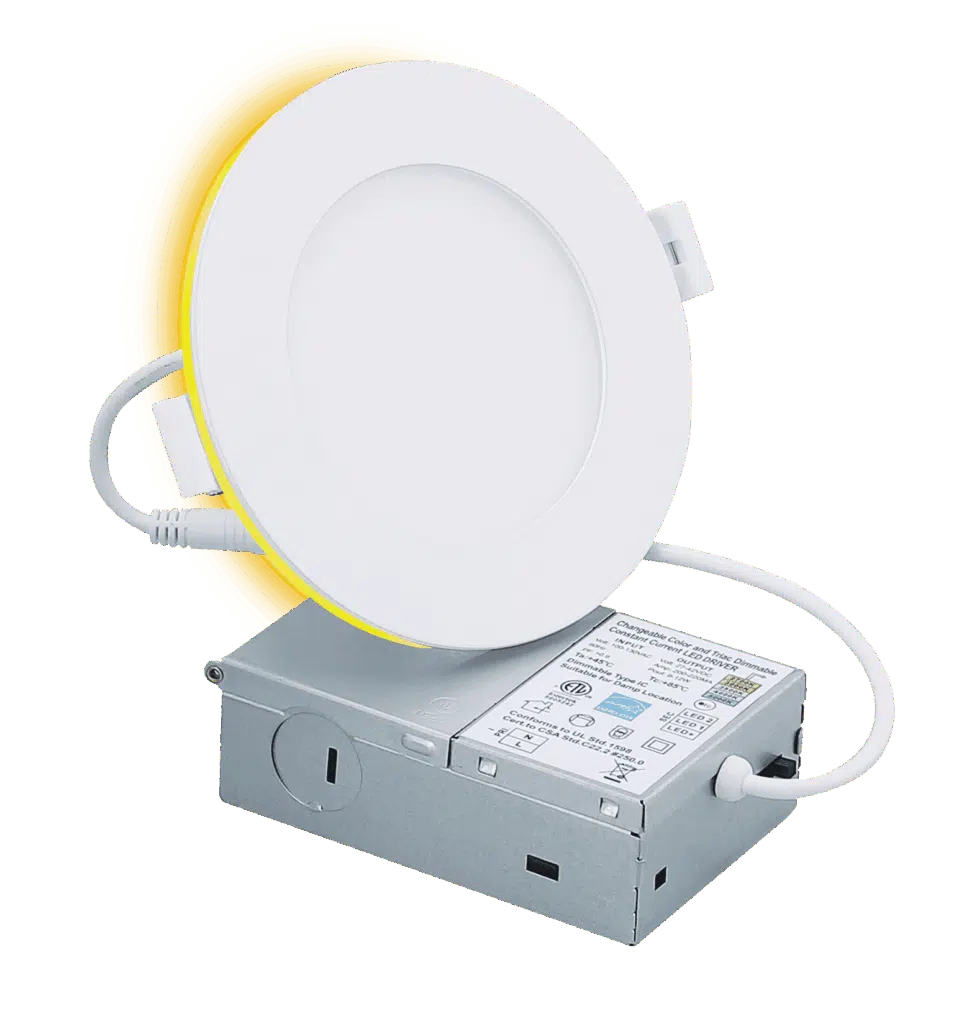 GCL 6" Veilleuse LED Encastrée 12W,3W