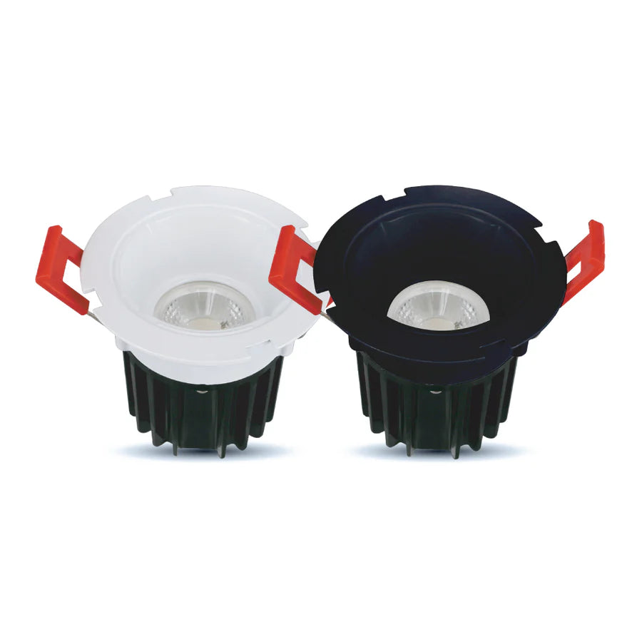 Ortech 2" LED Slim Regress Downlight CCT Selectable 8W, 120 V