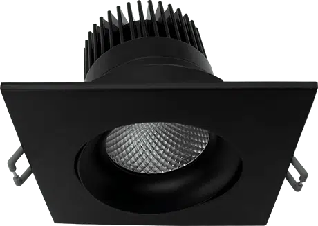 Votatec Cardan Carré Encastré 3,5″ – CCT Ajustable 5 Modes, 12W, 1 Tête