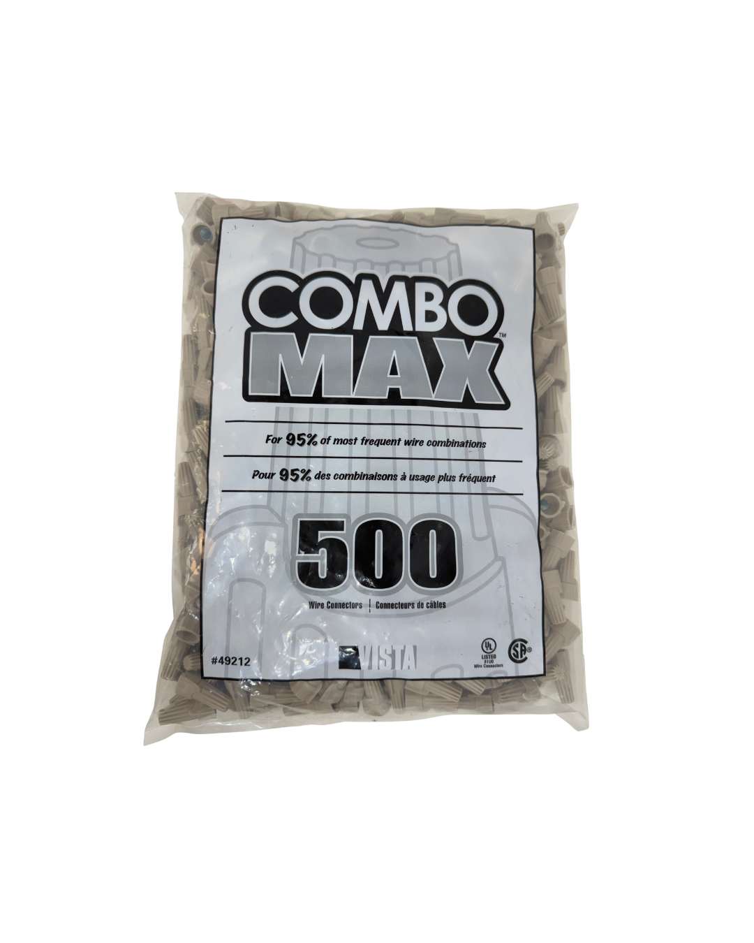 5 in 1 Combo Max Connector Wire Range #22 - #8. 500/Bag.