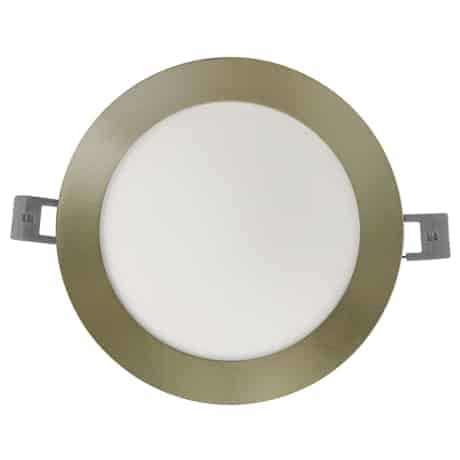 Votatec 6" Brushed Nickel Slim Panel 3Way CCT