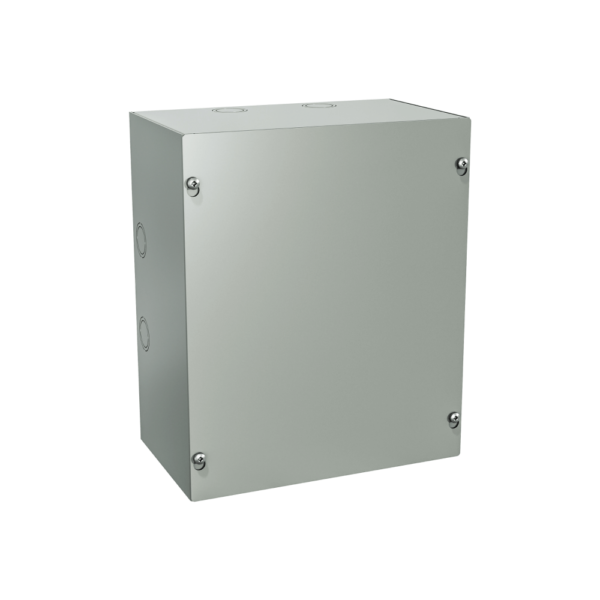 EXM 1100 DF080806 — Boîtier de jonction de type 1, à couvercle vissé, 203 mm × 203 mm × 152 mm