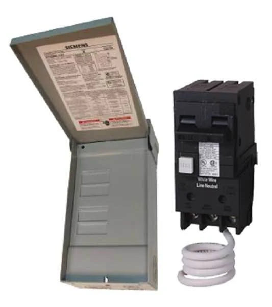 Siemens W0408ML1125‑20 — Outdoor Spa/Hot‑Tub Panel Kit with 20 A GFCI Breaker