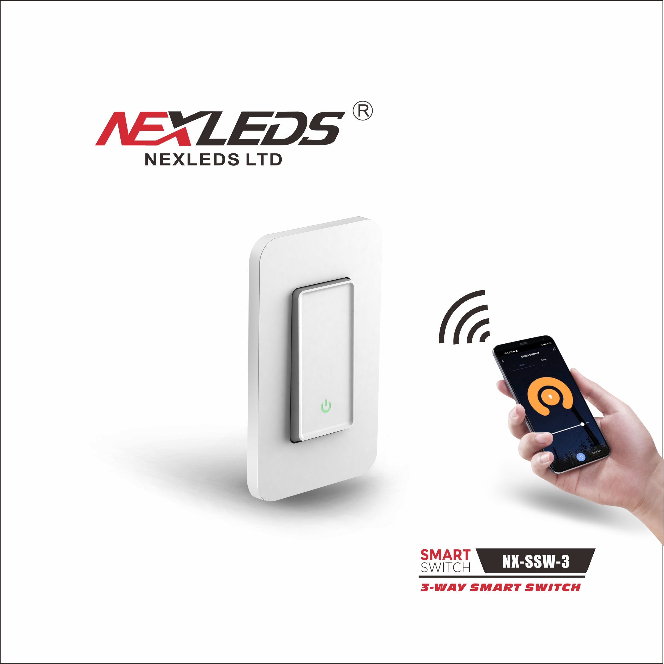 NEXLEDS 3-Way Smart Switch