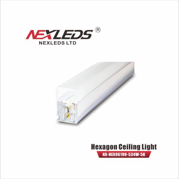 NEXLEDS Hexagon LED Ceiling Light Kit