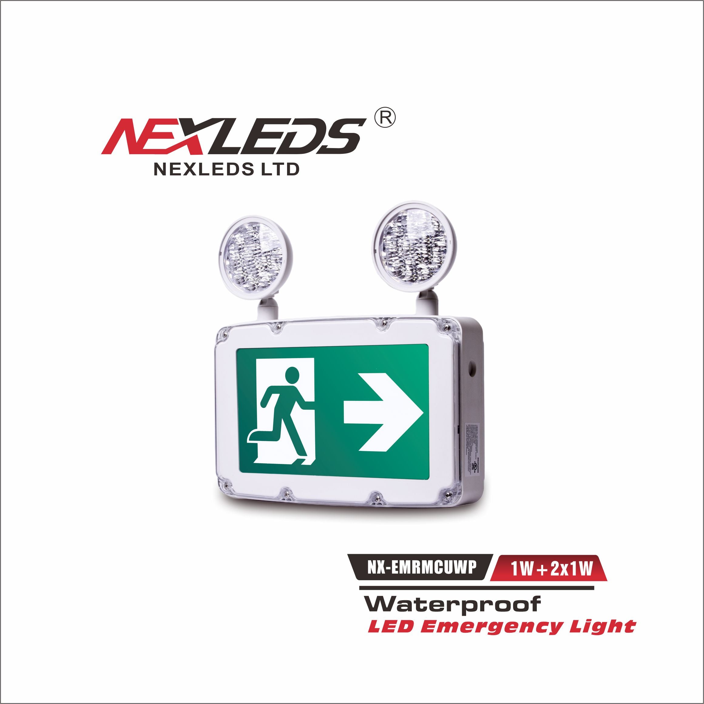NEXLEDS NX-EMRMCUWP Weatherproof Combo Unit