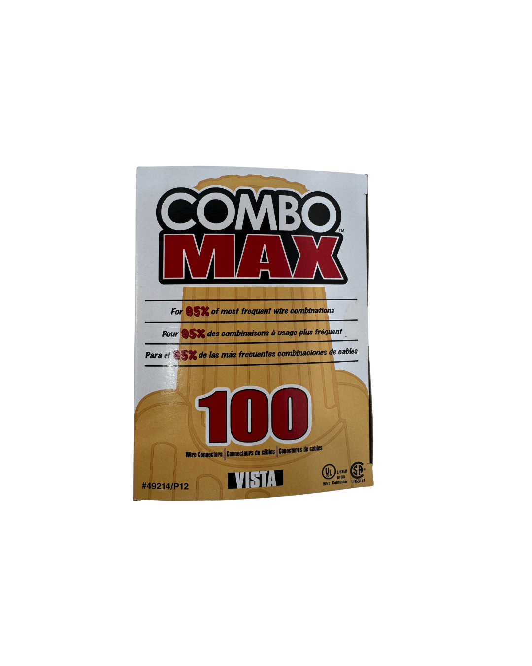 5 in 1 Combo Max Connector Wire Range #22 - #8. 100/Box