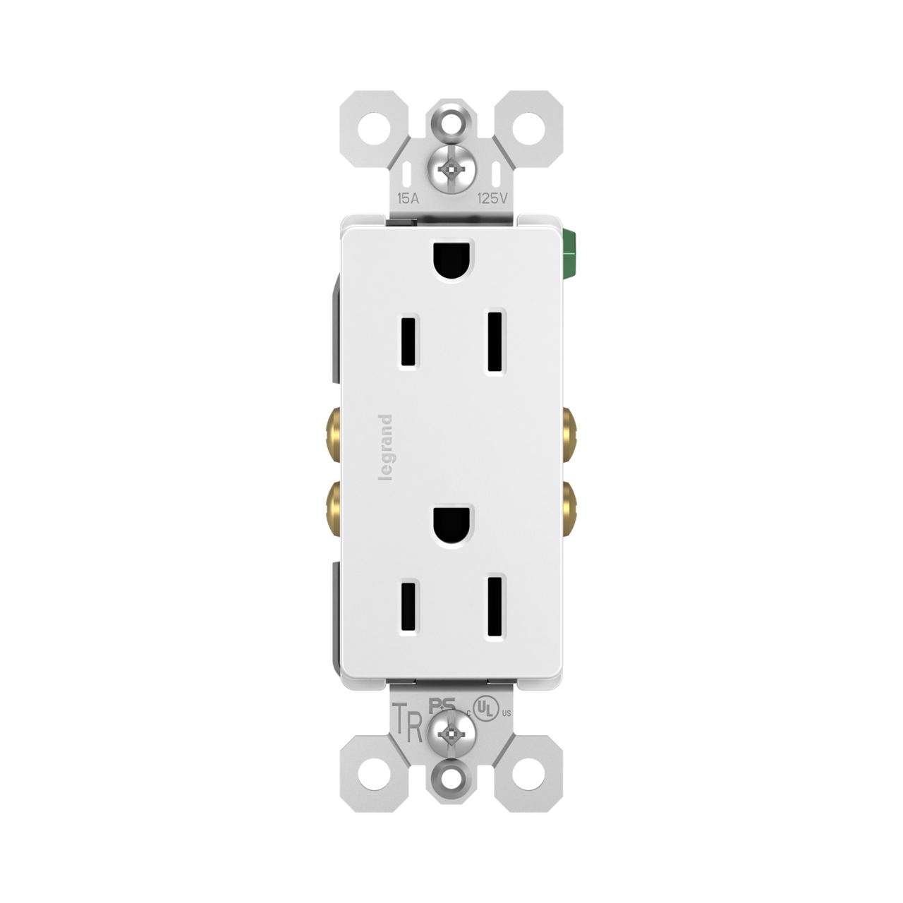 Legrand 885TRWCC12  radiant® 15A 125V Tamper-Resistant Outlet, White