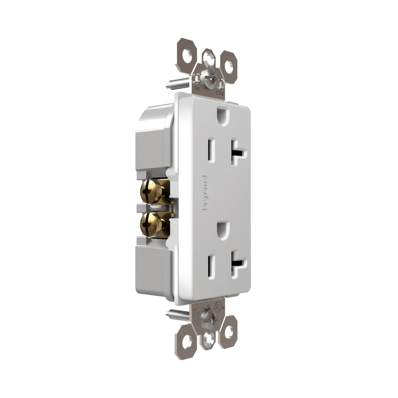 Legrand 885TR20SW radiant® 20A 125V Tamper-Resistant Outlet, White