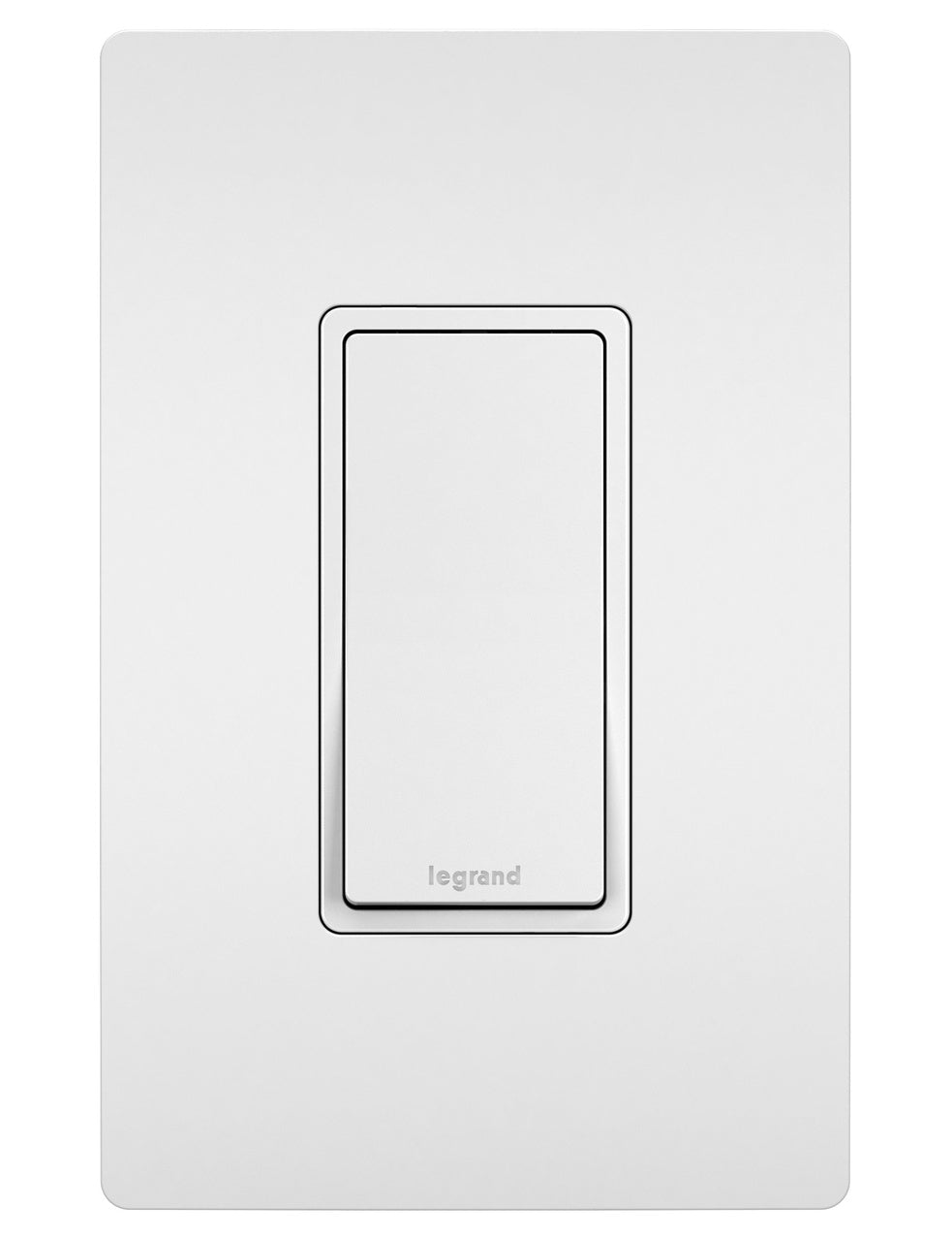 Legrand TM870WCC10 radiant® 15A Single-Pole Switch, White