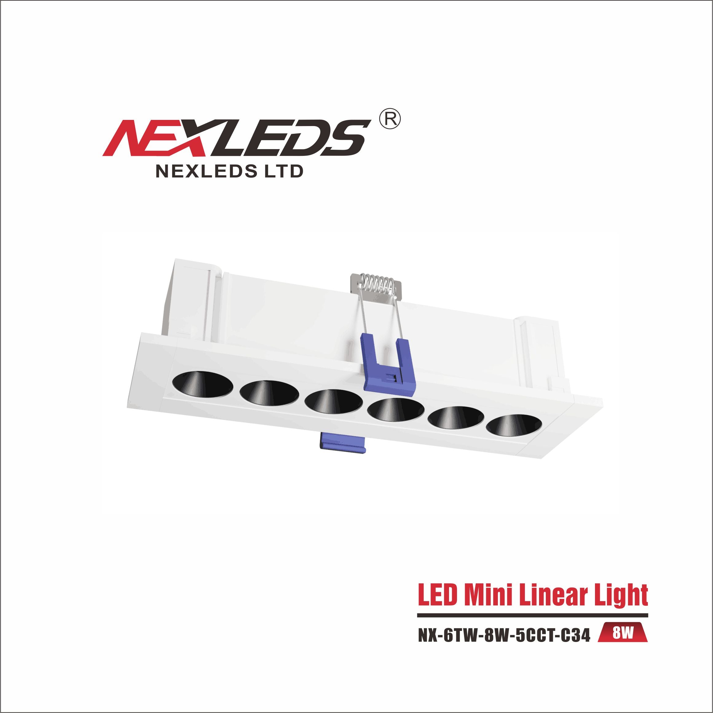 NEXLEDS LED Mini Architectural Linear Light