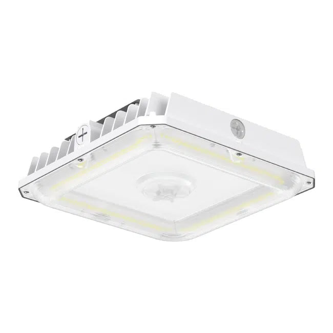60W Adjustable LED Canopy & Parking Garage Light 3CCT, White