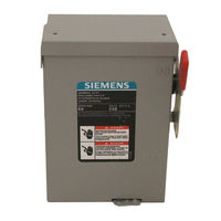 Siemens 60A 2 Pole 240V Non-Fusible Switch