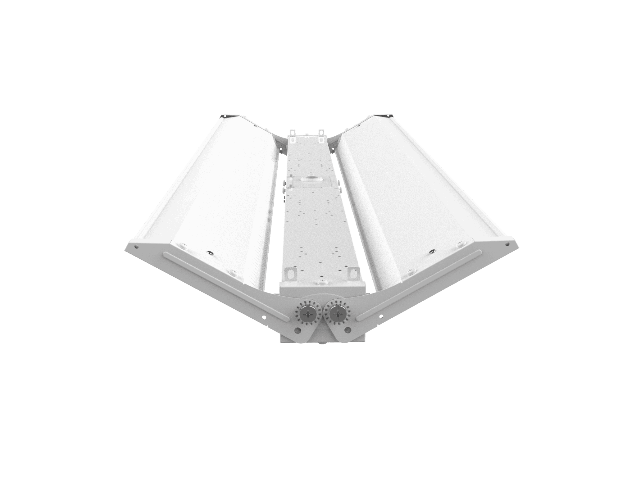 Votatec 2ft, 2 Line Linear High Bay – 3-Way CCT & Wattage Adjustable LED Fixture