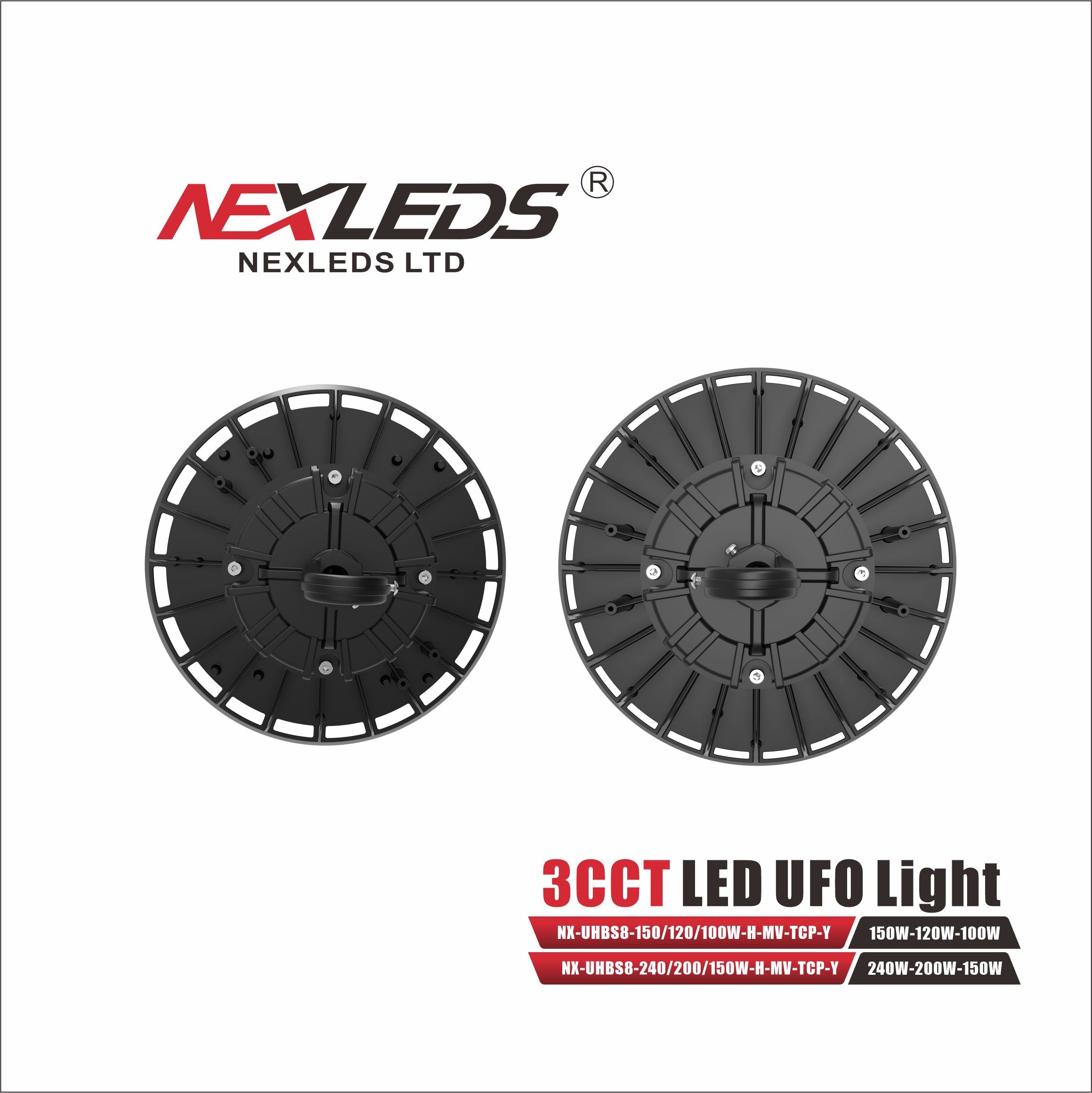 NEXLEDS UFO Highbay Light 3CCT