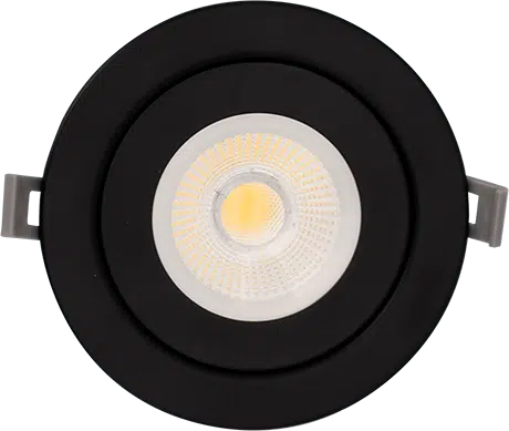 Votatec  Round 4" Multi-Directional 360 degree Rotation - 90 Degree Tilt LED Recessed Light - 9W