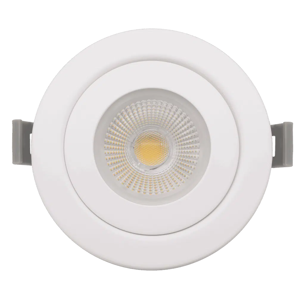 Votatec  Round 4" Multi-Directional 360 degree Rotation - 90 Degree Tilt LED Recessed Light - 9W
