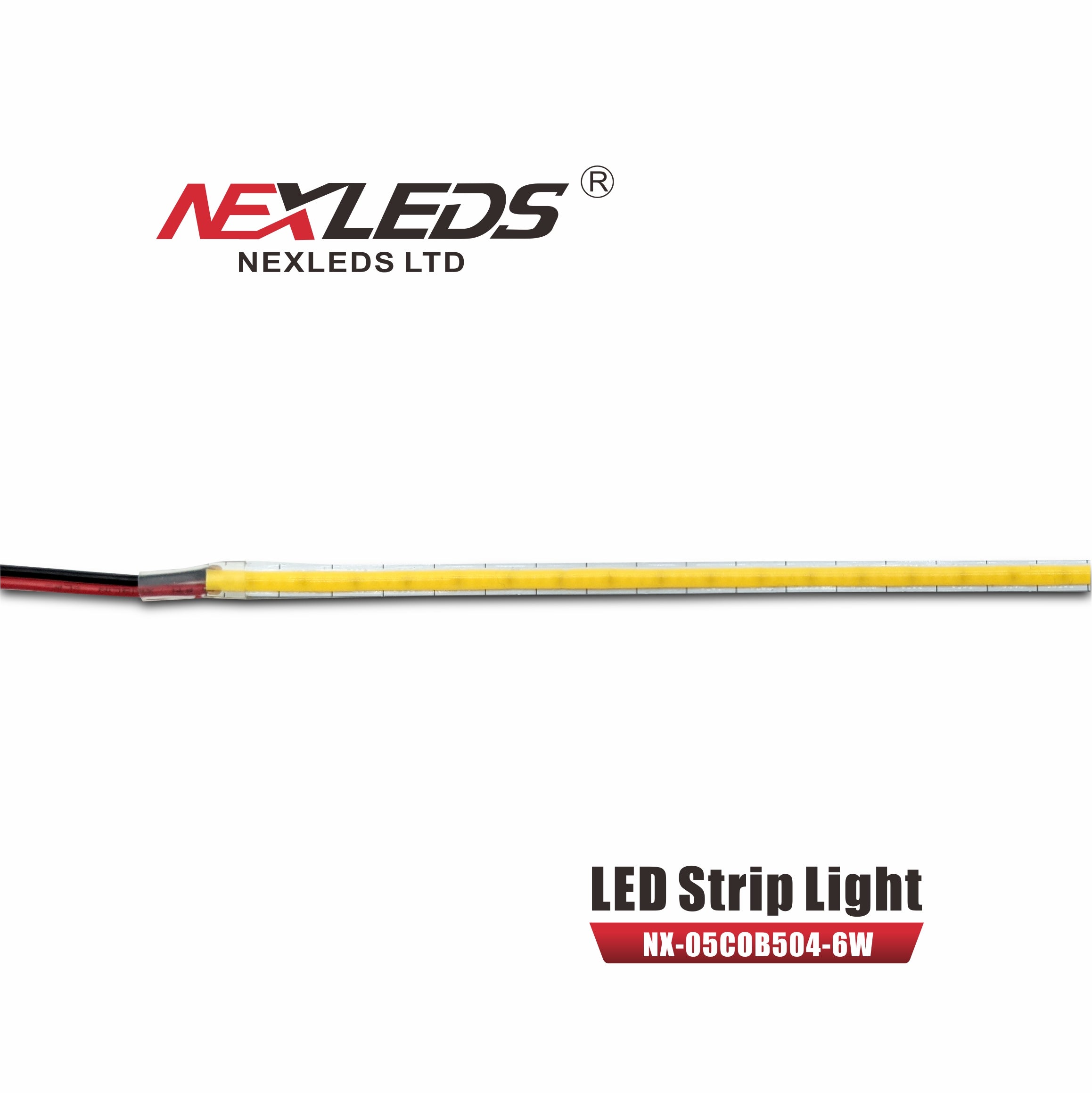 NEXLEDS 5mm IP20 COB Tapelight