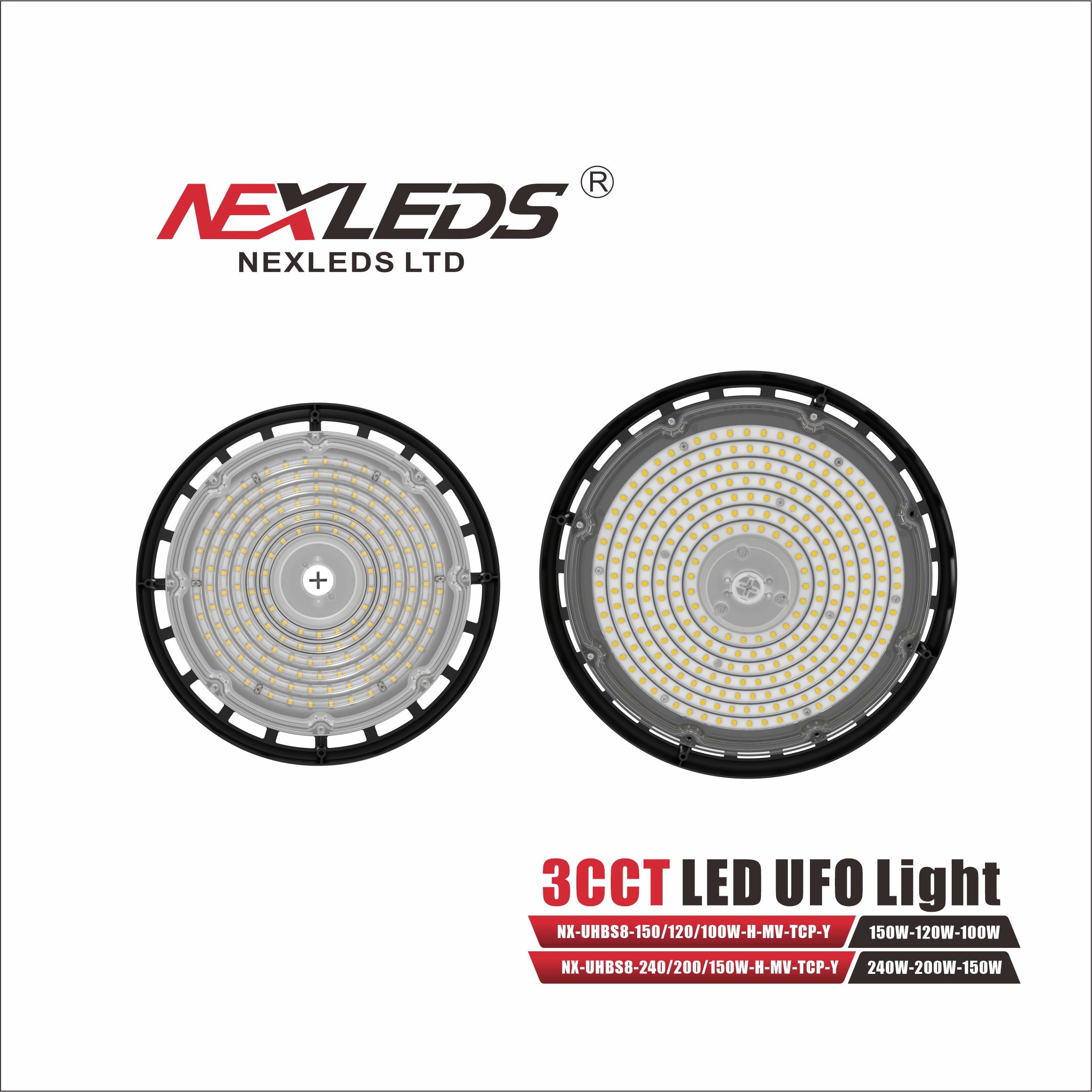 NEXLEDS UFO Highbay Light 3CCT