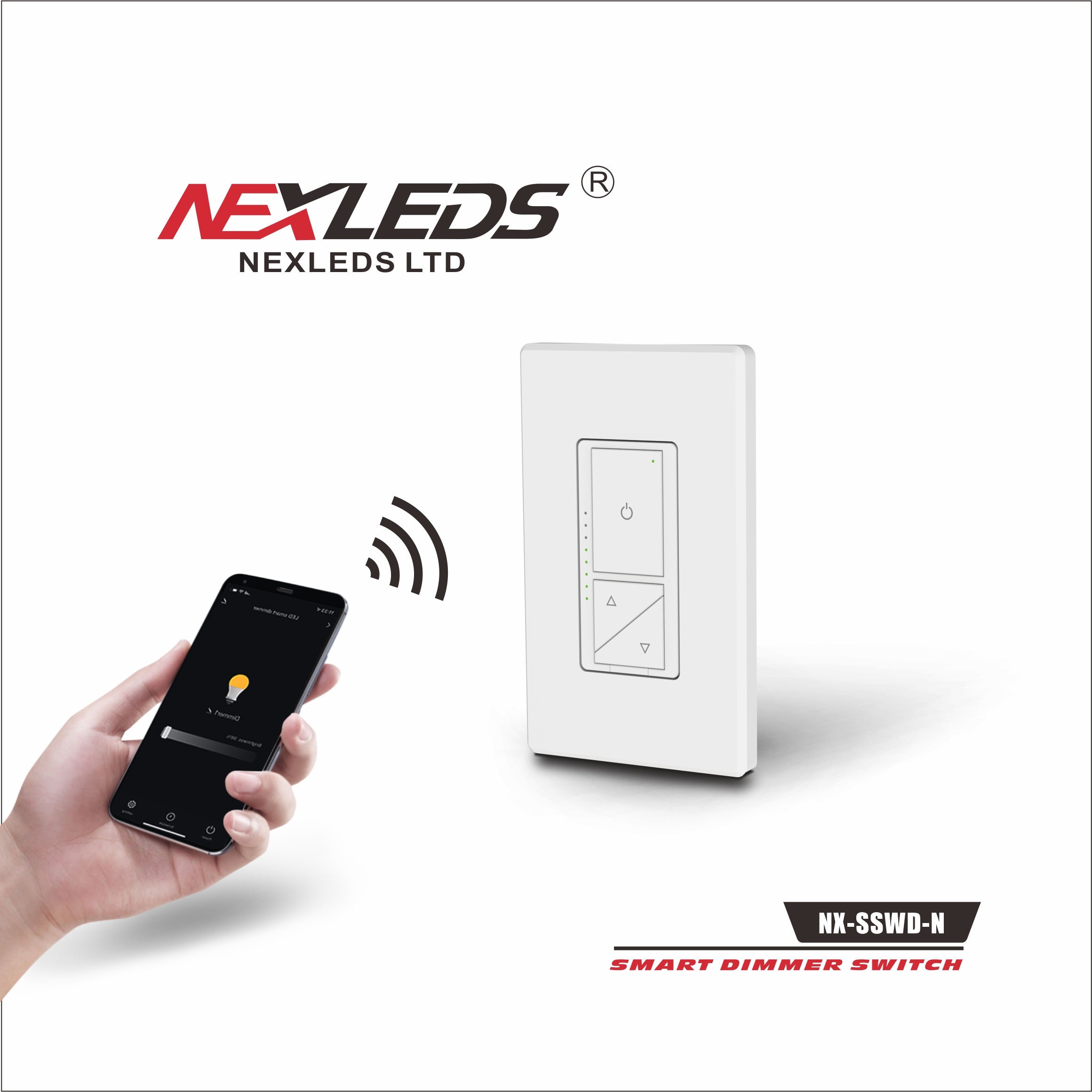 NEXLEDS 3-Way Smart Dimmer Switch