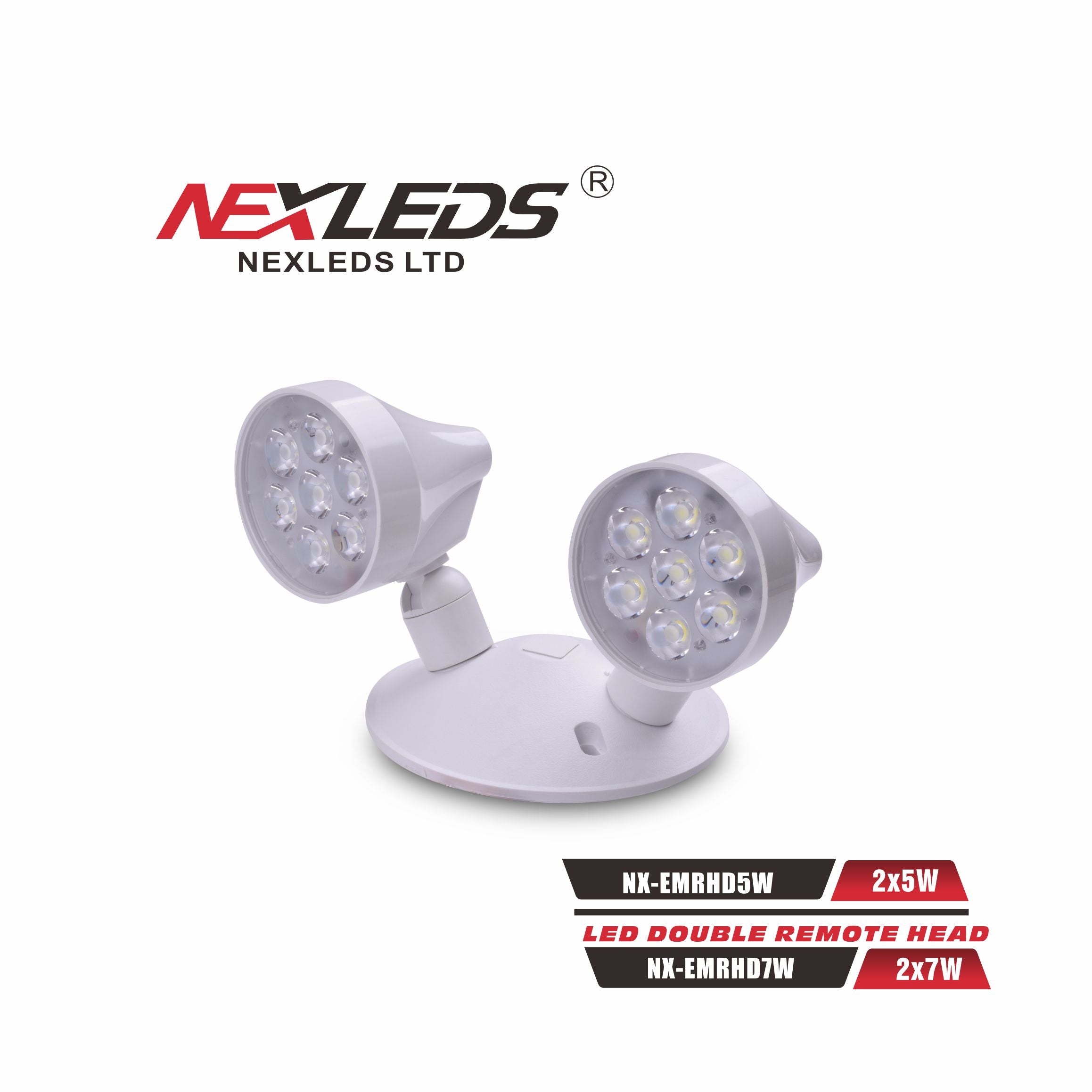 NEXLEDS NX-EMRHD5W 5W Double Remote Head