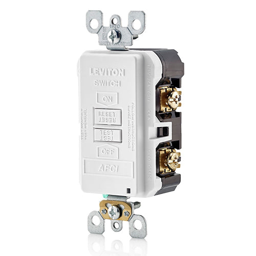 20 Amp, Blank Face AFCI with LED Indicator Light