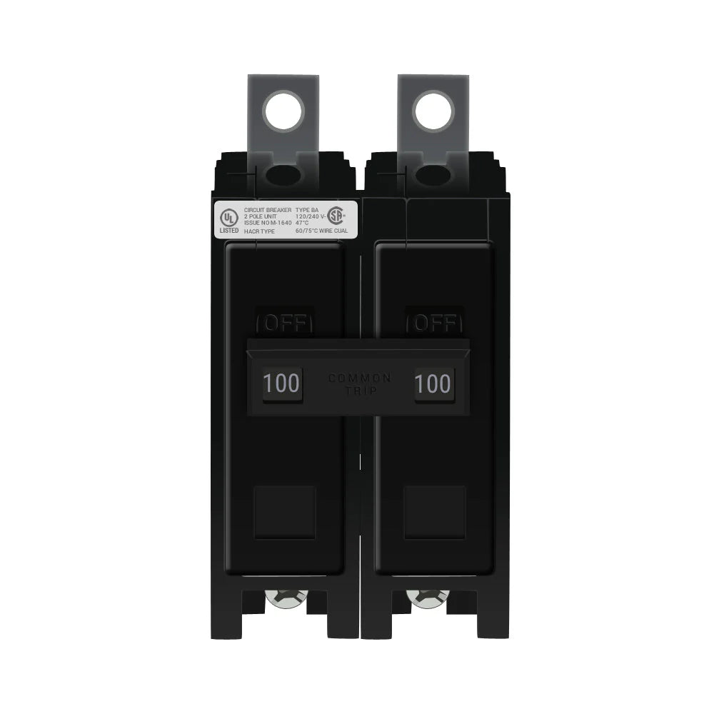 Eaton Cutler Hammer 2 Pole 100A Bolt-On Breaker Bab2100