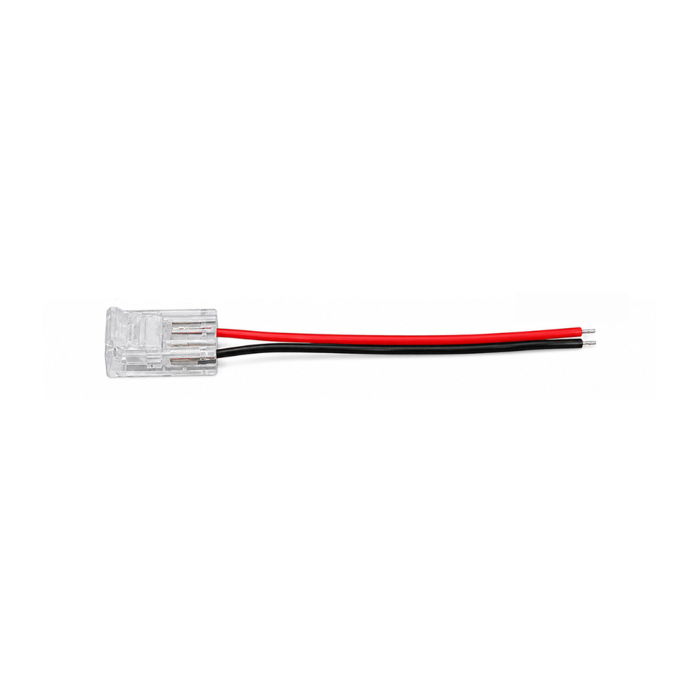 Canolight Accessory COB Strip Light 8mm PCB Width Wire to PCB Connector With Wire IP65 - CL-AST-C8XBW65-LV