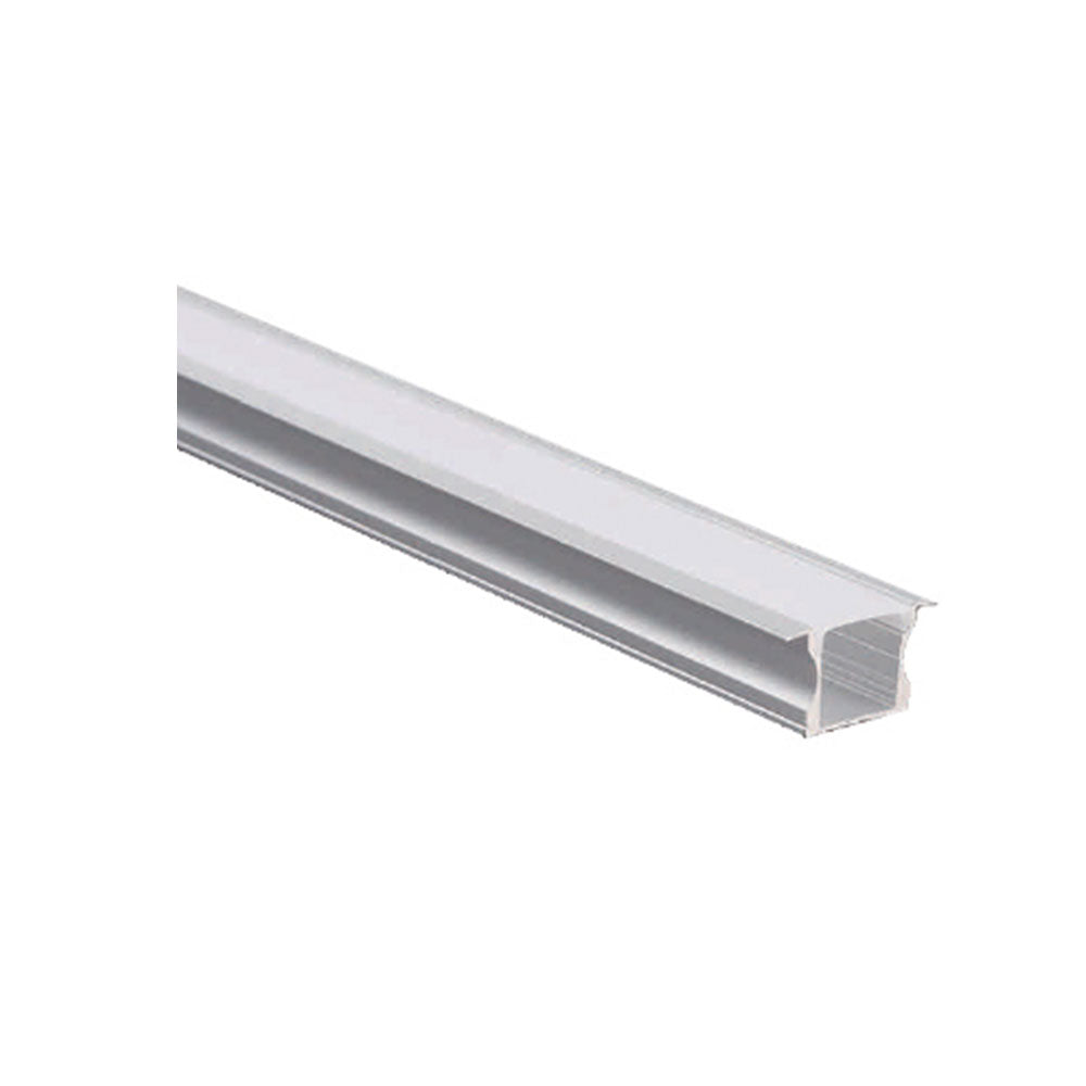 Canolight 613B with endcaps clips & White Pc cover - CL-Alu-613B-SL