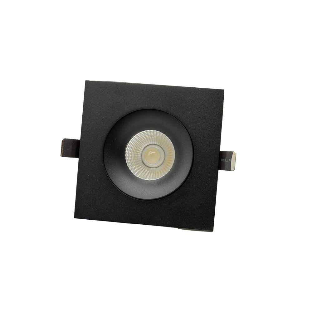 Canolight 5 Inches square baffle light - CL-BF1-S4012-5CCT-BL