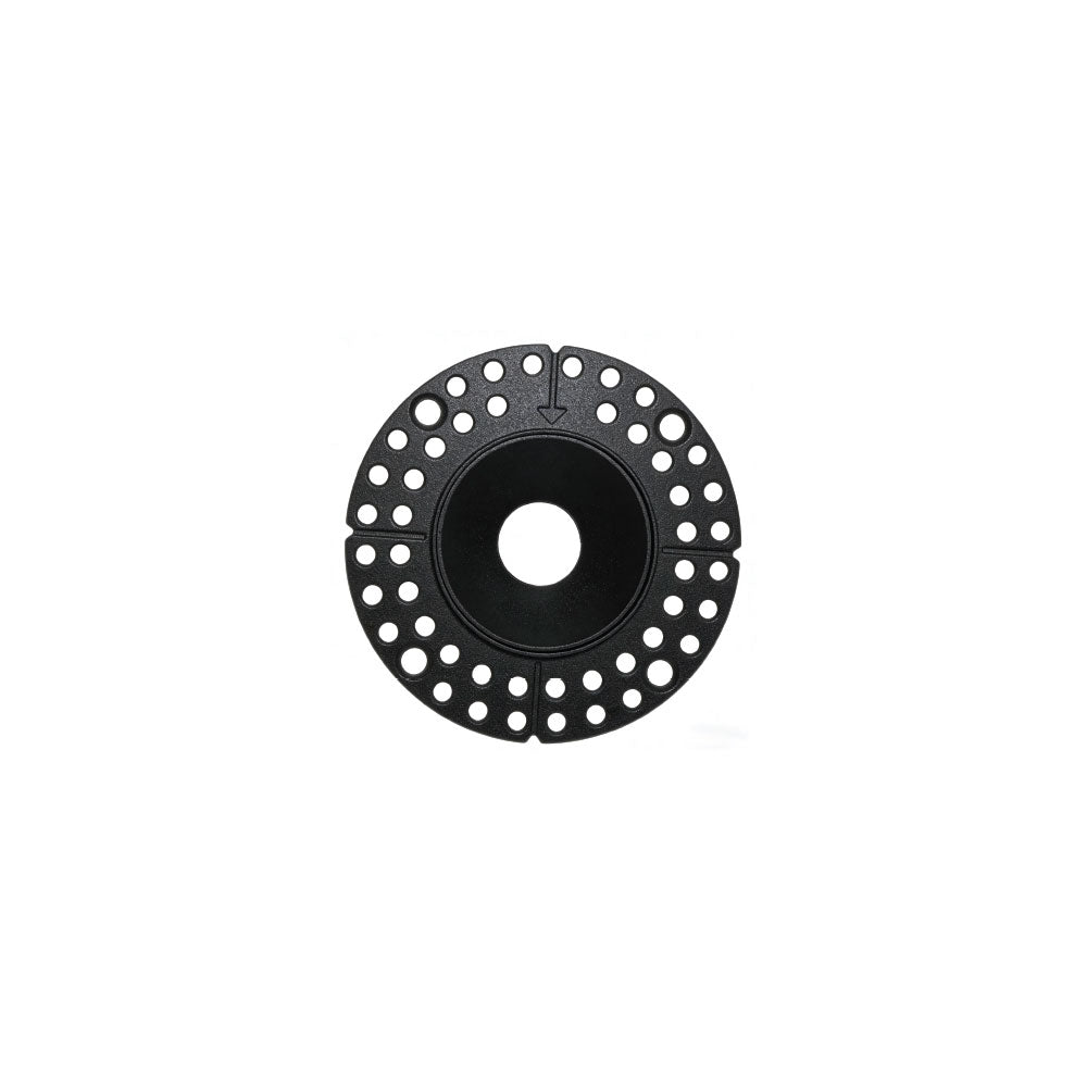 Canolight 2-inch round frame trimless for DL3 series - CL-DL3-2RT-BL