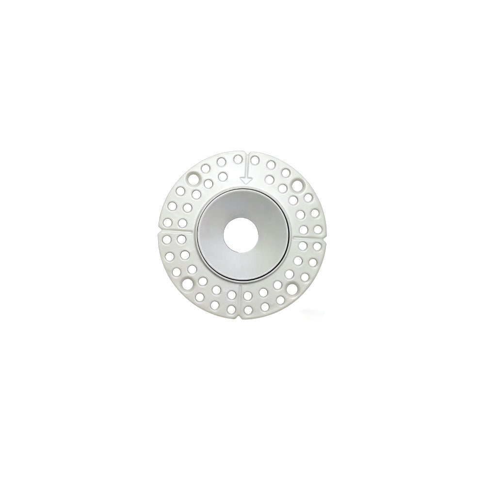 Canolight 2-inch round frame trimless for DL3 series - CL-DL3-2RT-WH